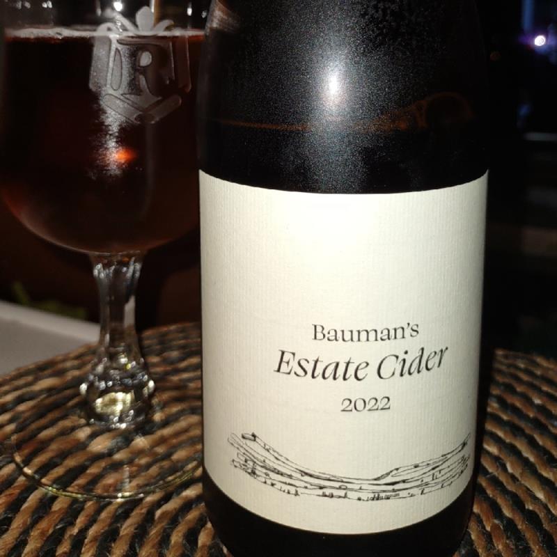 picture of Bauman's Cider 2022 Estate Cider submitted by MoJo