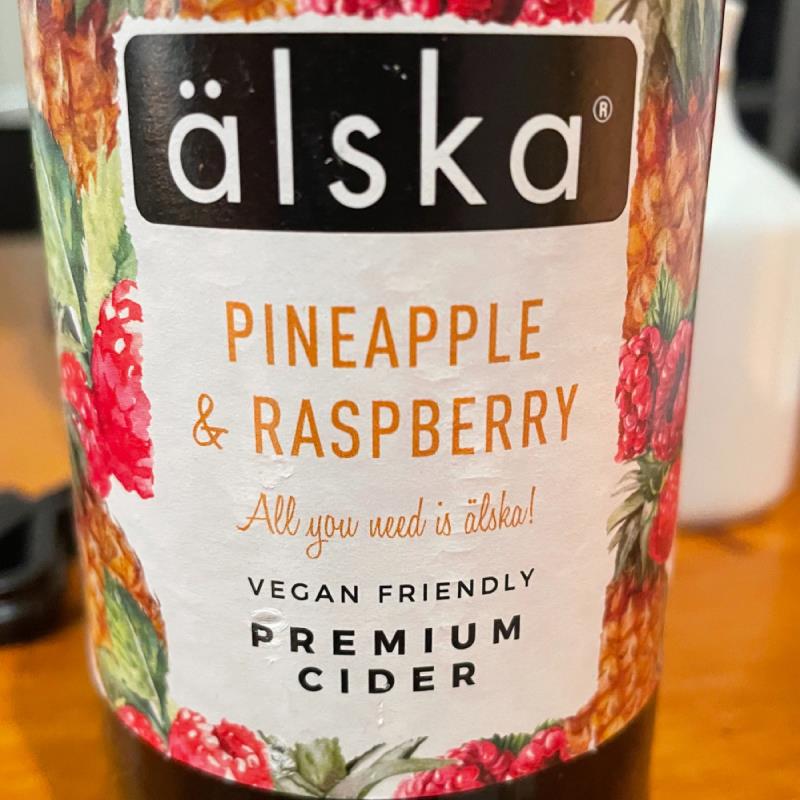 picture of alska : The Swedish Cider Company Alska Pineapple & Raspberry submitted by Grufton