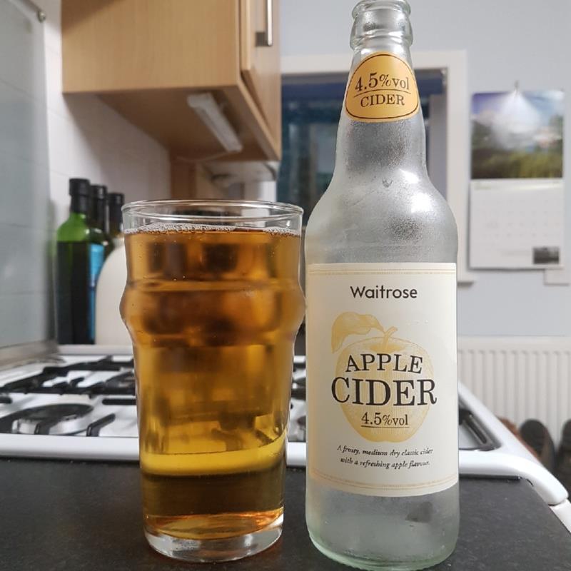 picture of The Waitrose & Partners Farm Apple Cider submitted by BushWalker