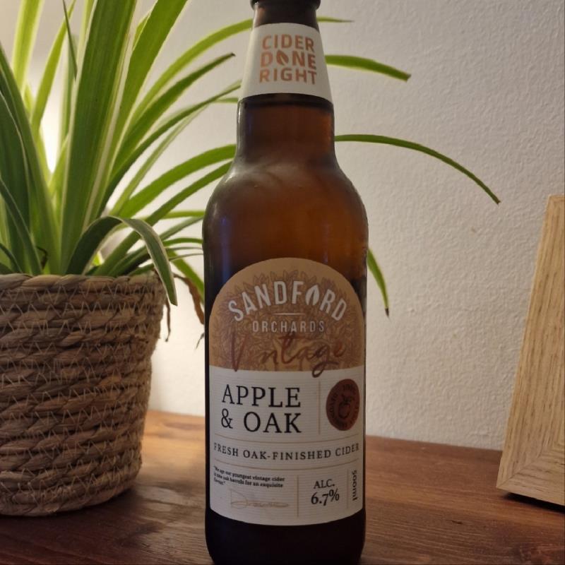 picture of Sandford Orchards Apple & Oak 2022 Vintage submitted by RichardH22