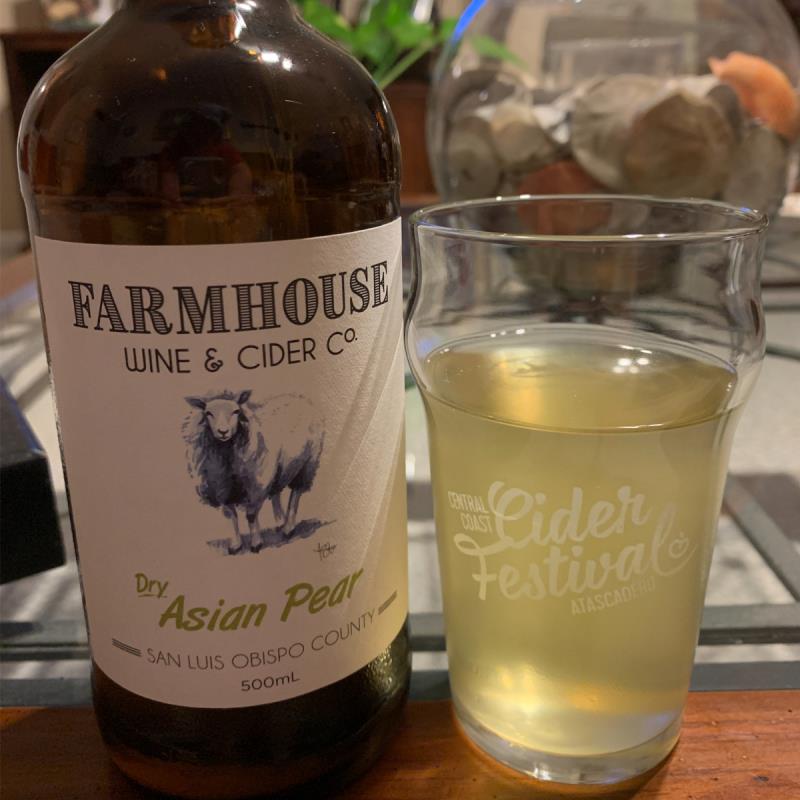 picture of Farmhouse Wine & Cider Co. Asian Pear Perry submitted by JemStar