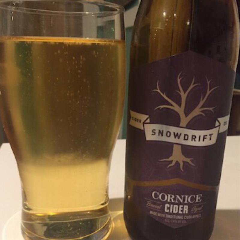picture of Snowdrift Cider Co. Barrel-Aged Cornice submitted by david