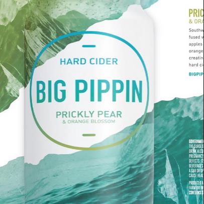 picture of Castle Hill Cider Big Pippin - Prickly Pear & Orange Blossom submitted by KariB