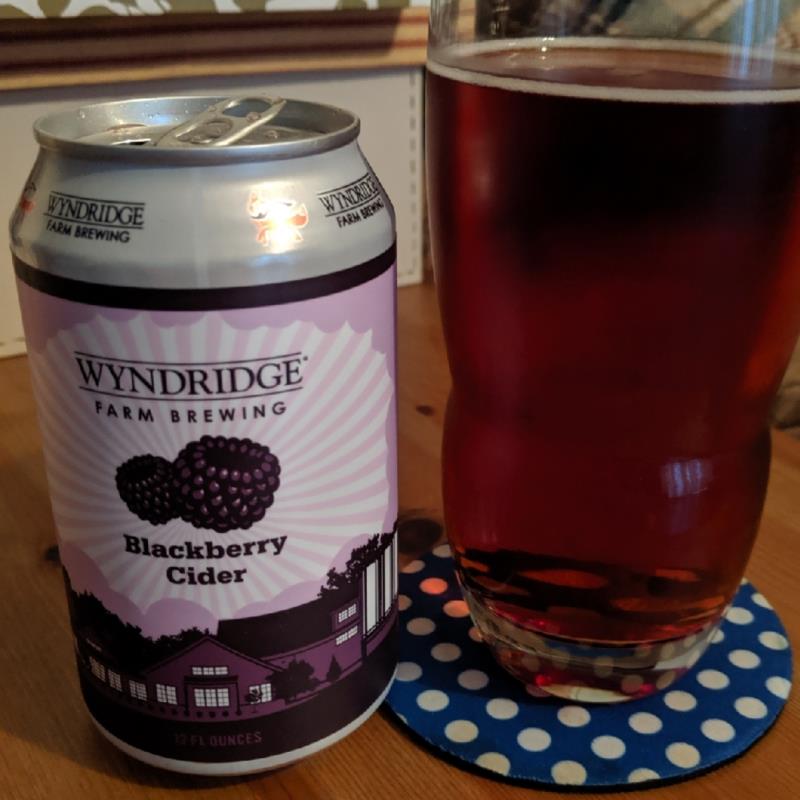 picture of Wyndridge Farm Cidery Blackberry submitted by kstar1212