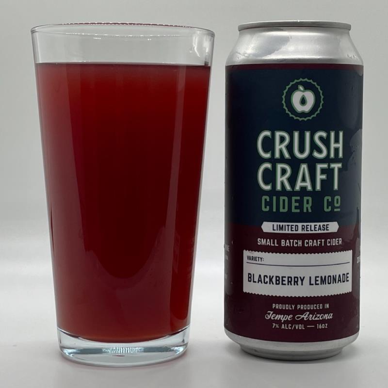 picture of Crush Craft Cider Co. Blackberry Lemonade submitted by PricklyCider