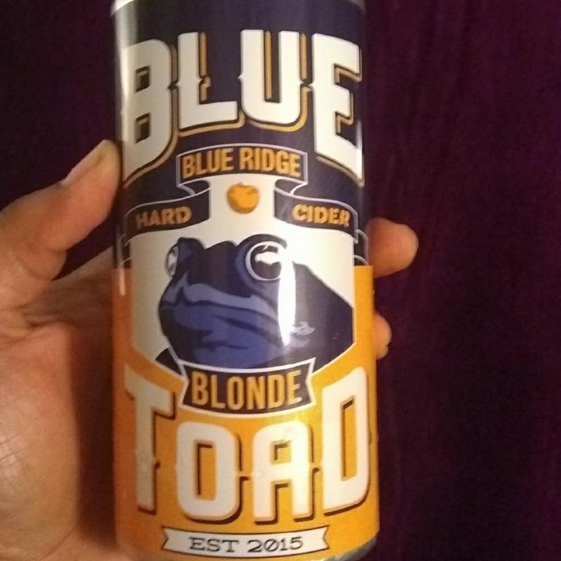 picture of Blue Toad Hard Cider Blonde submitted by whipgloss