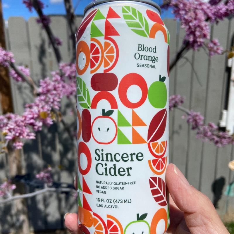 picture of Sincere Cider Blood Orange submitted by Tinaczaban