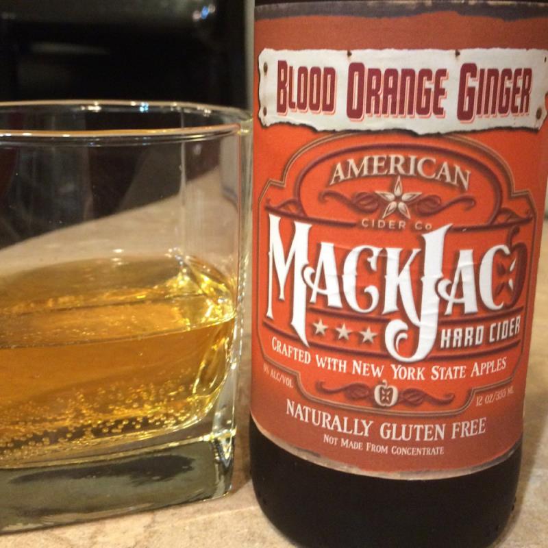 picture of MackJac Hard Cider Blood Orange Ginger submitted by Fro