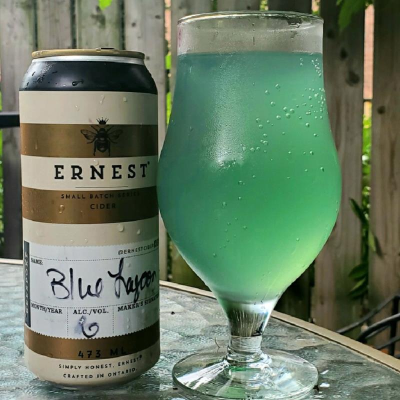 picture of Ernest Cider Co. Ltd. Blue Lagoon submitted by RednStormy