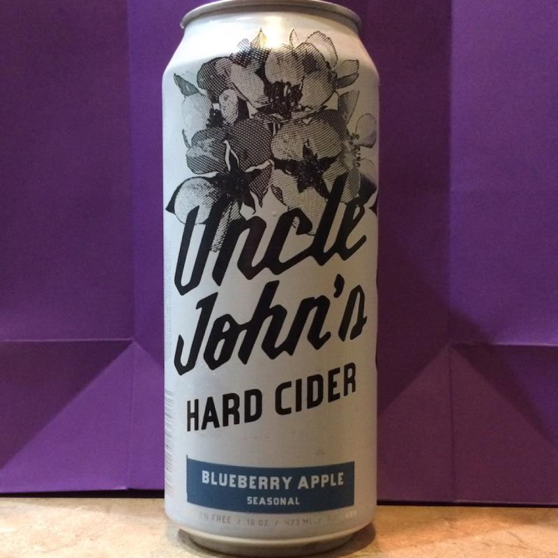 picture of Uncle John's Hard Cider Blueberry Apple submitted by Fro