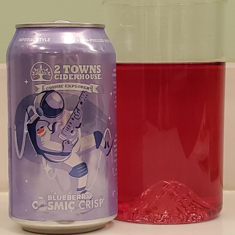 picture of 2 Towns Ciderhouse Blueberry Cosmic Crisp submitted by david