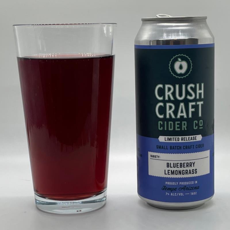picture of Crush Craft Cider Co. Blueberry Lemongrass submitted by PricklyCider