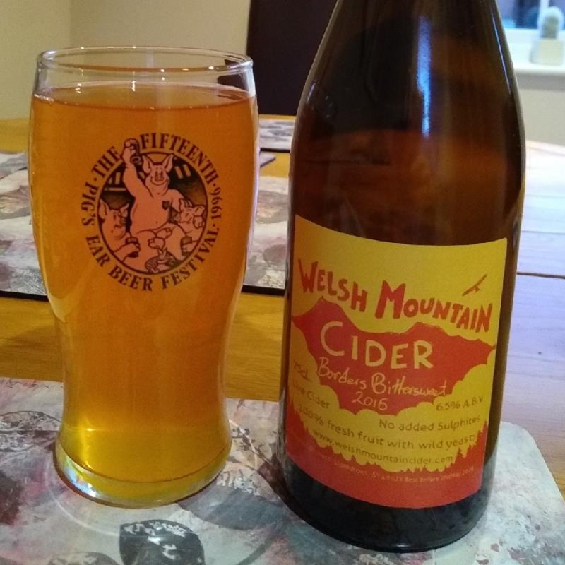 picture of Welsh Mountain Cider Borders Bittersweet 2016 submitted by thebrewingman