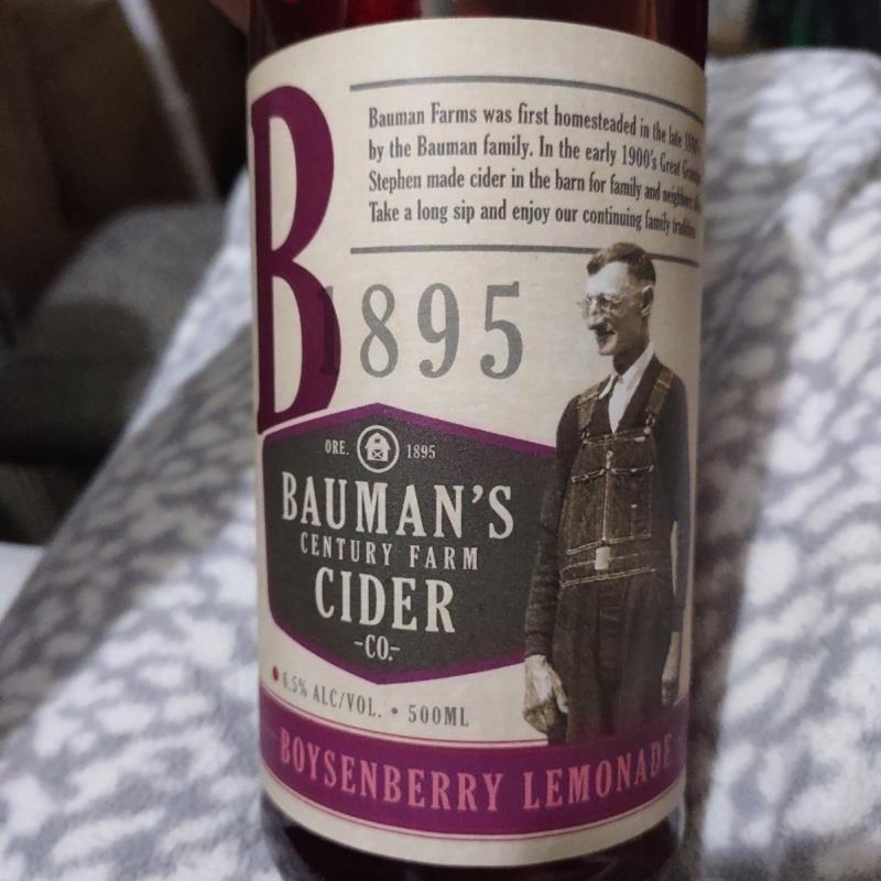 picture of Bauman's Cider Boysenberry Lemonade submitted by MoJo