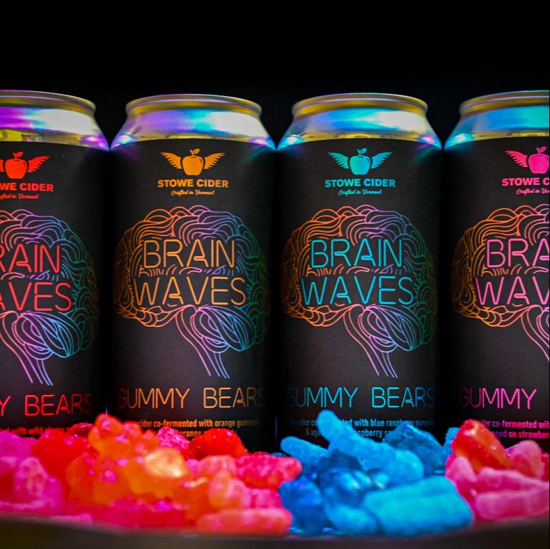 picture of Stowe Cider Brain Waves - Wild Cherry Gummy Bears submitted by KariB