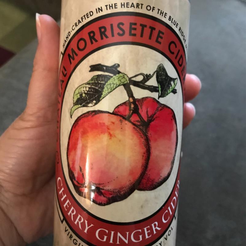 picture of Chateau Morrisette Ciderworks Cherry Ginger Cider submitted by EvyOtter