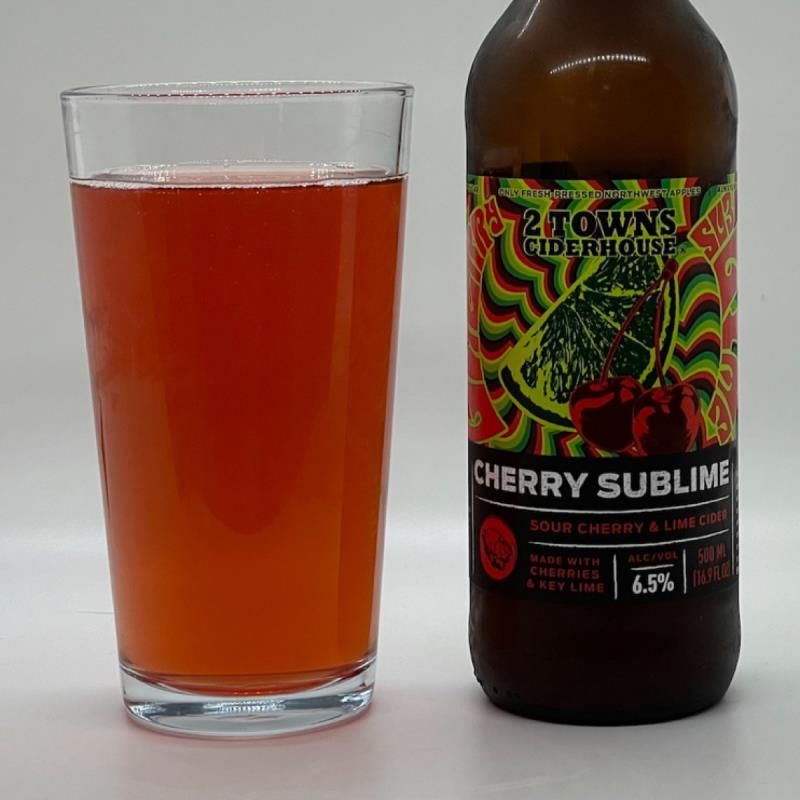 picture of 2 Towns Ciderhouse Cherry Sublime submitted by PricklyCider