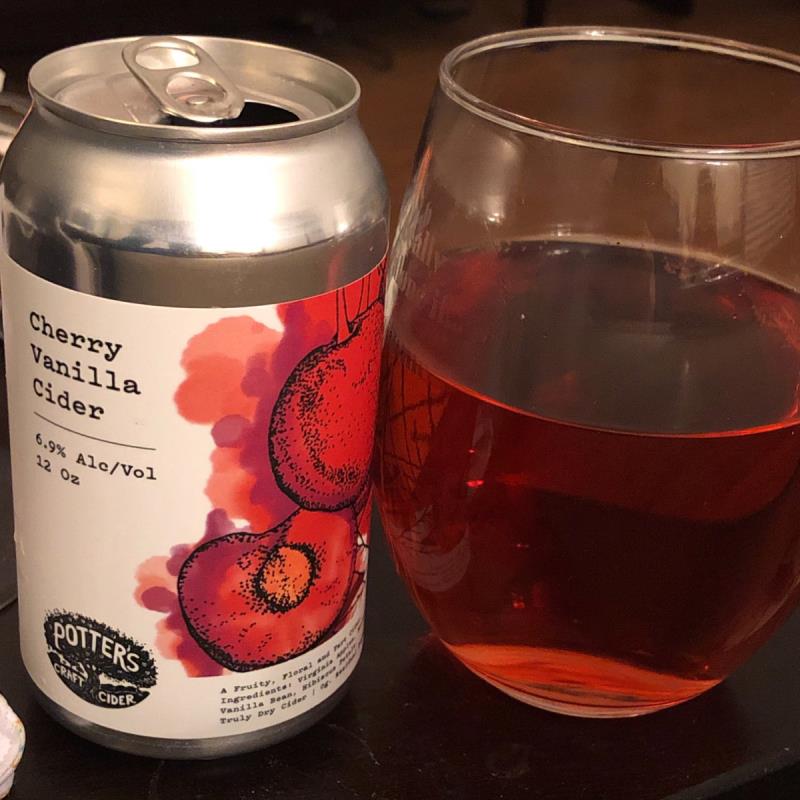 picture of Potter's Craft Cider Cherry Vanilla submitted by BrandonHendrickson