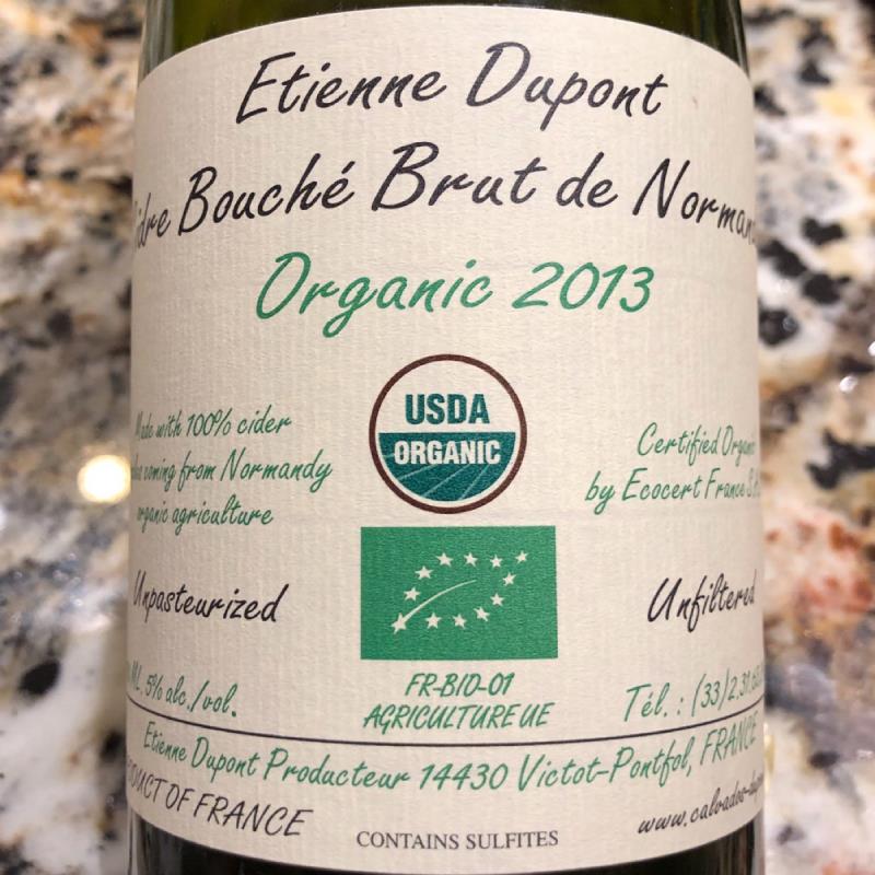 picture of Domain Dupont (Etienne Dupont) Cider Bouche Brut Dr Normandie - 2013 submitted by PricklyCider