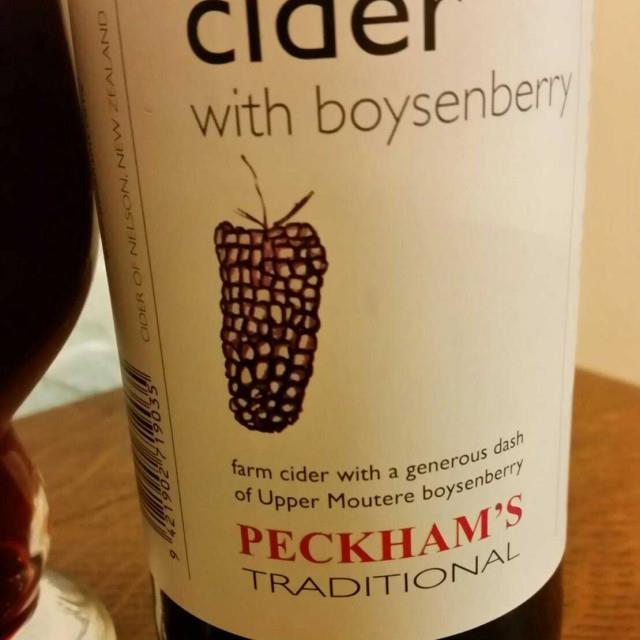 picture of Peckham's Cidery & Orchard Cider with Boysenberry submitted by danlo