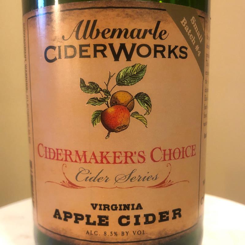 picture of Albemarle Ciderworks Cidermaker’s Choice #4 submitted by Cideristas