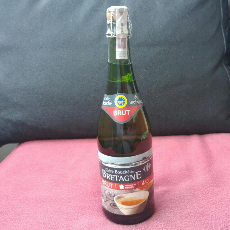 picture of Carrefour Cidre Bouché De Bretagne IGP Brut submitted by older
