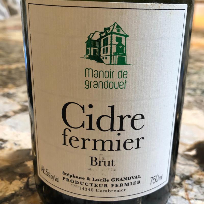 picture of Manoir de Grandouet Cidre Fermier Brut - 2014 submitted by PricklyCider