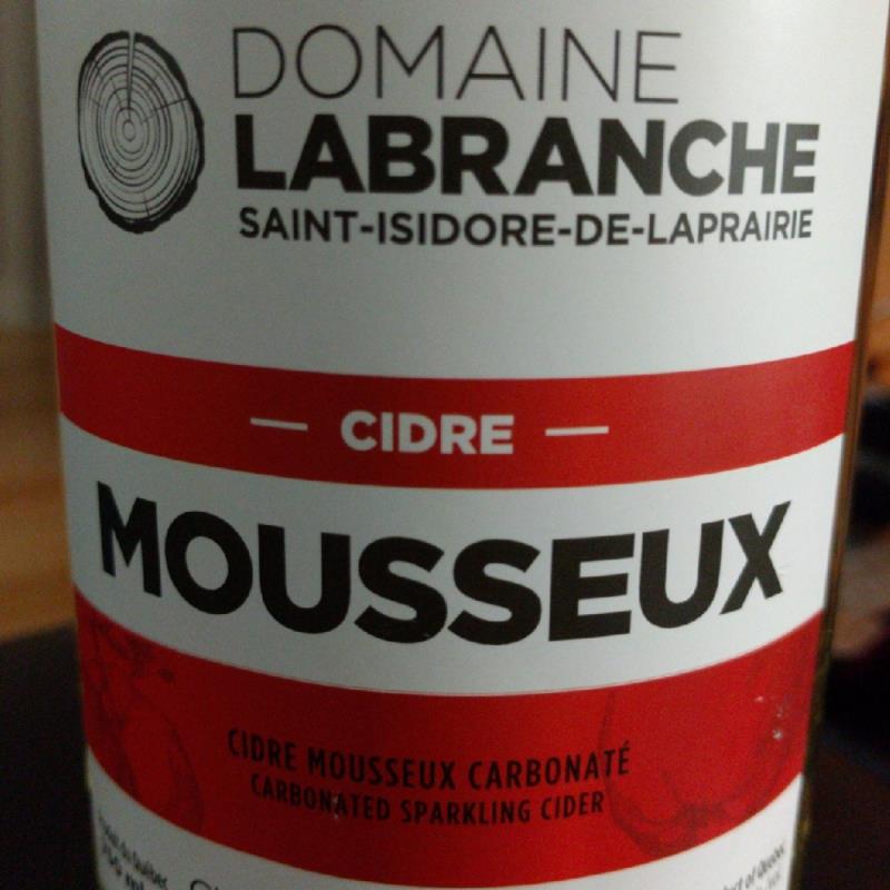 picture of Domaine Labranche Cidre Mousseux submitted by BrynaRoper