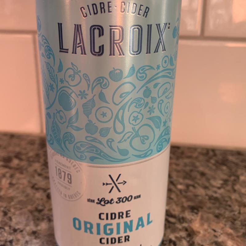 picture of Cidre Lacroix Cidre original submitted by Philippe