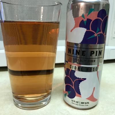 picture of Nine Pin Ciderworks Cidre Rosé submitted by noses