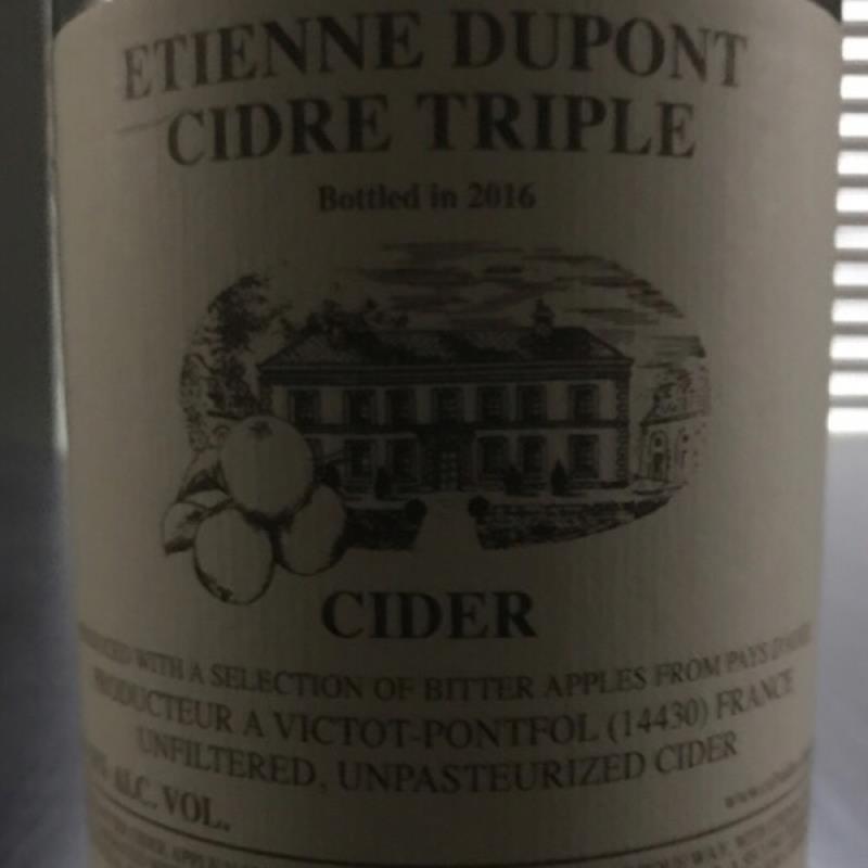 picture of Dupont Cidre Triple submitted by KariB