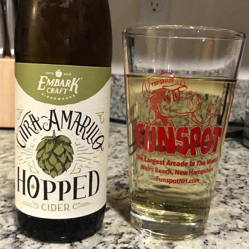 picture of Embark Craft Ciderworks Citra-Amarillo Hopped submitted by noses