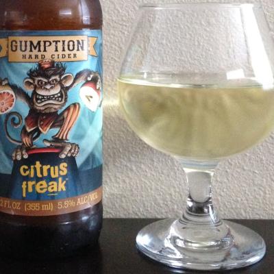 picture of Gumption Hard Cider Citrus Freak submitted by cidersays
