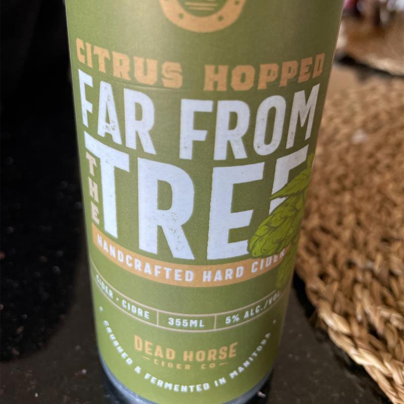 picture of Dead Horse Cider Co. Citrus Hopped Far From the Tree submitted by Ngaluschik