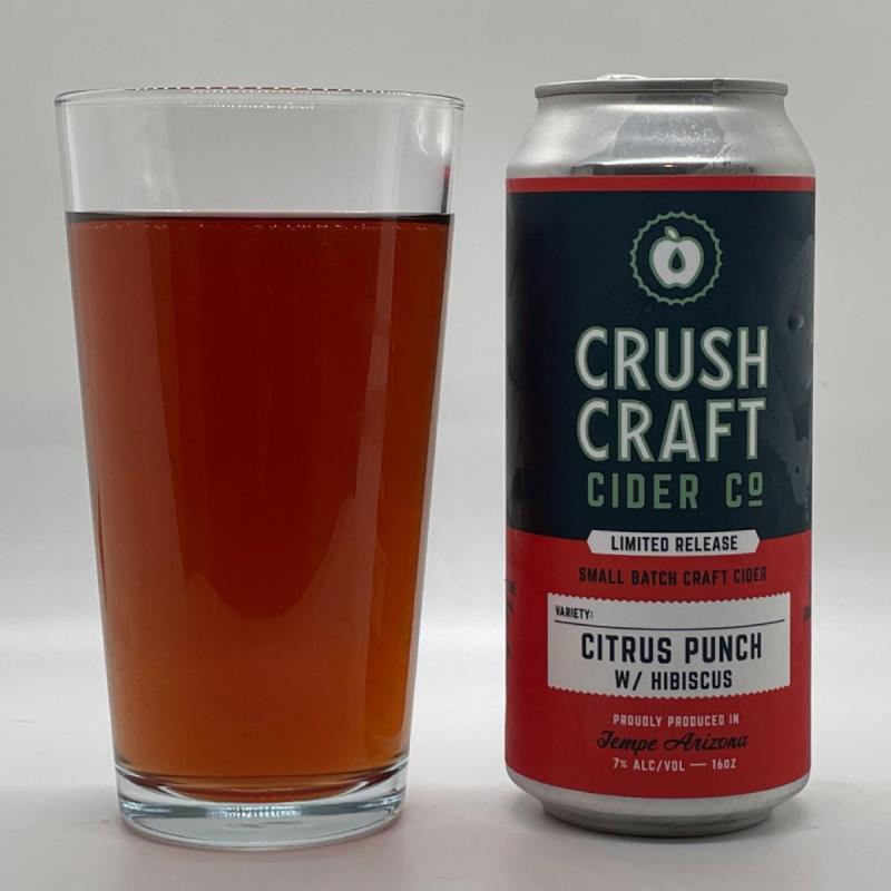picture of Crush Craft Cider Co. Citrus Punch w/ Hibiscus submitted by PricklyCider