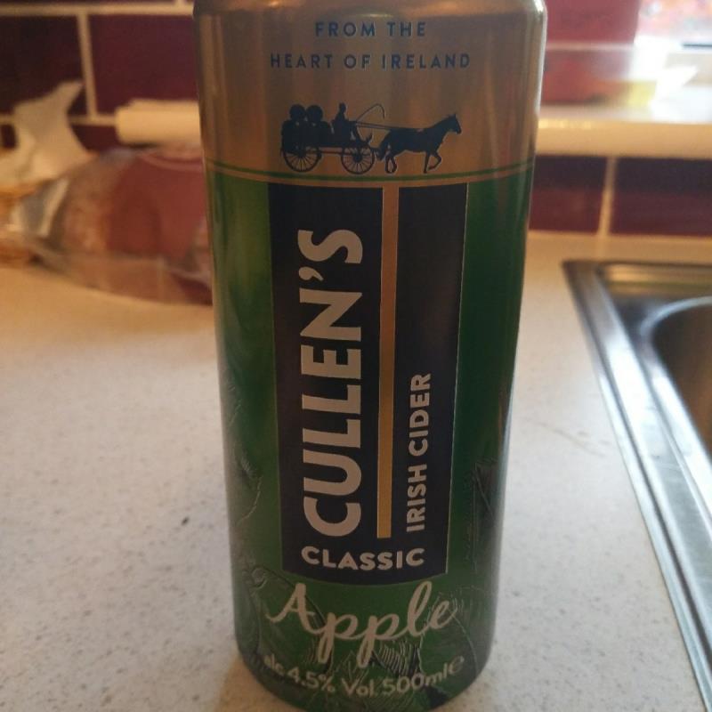 picture of Cullen's Irish cider Classic Irish cider submitted by RedTed