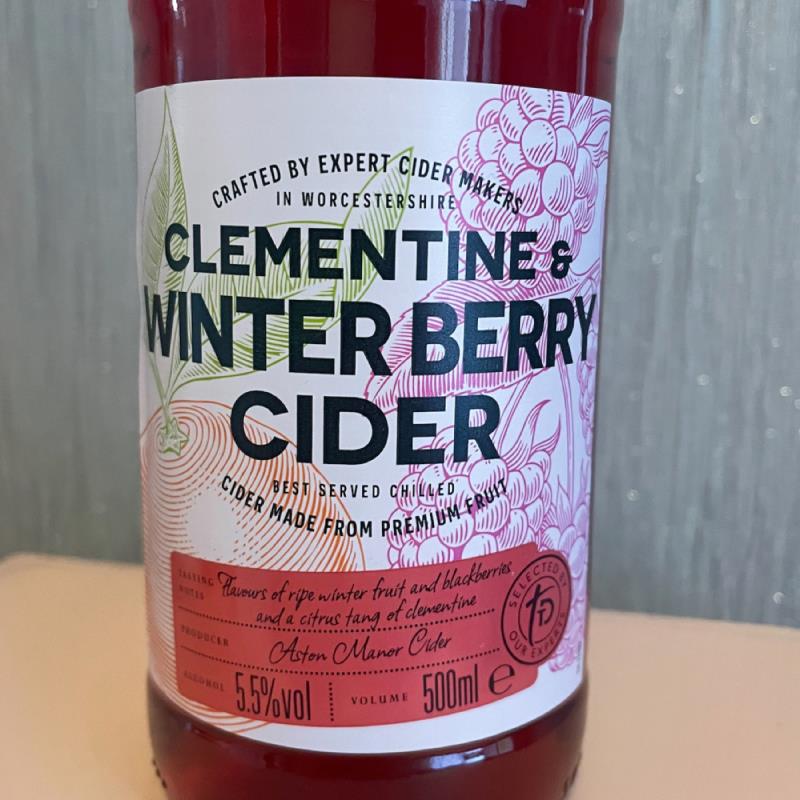 picture of Aston Manor Cider Mill Clementine & Winter Berry submitted by Grufton