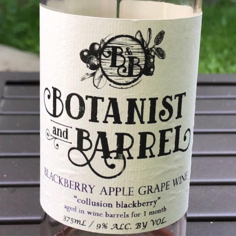 picture of Botanist & Barrel Cidery & Winery Collusion Blackberry submitted by Dojoren