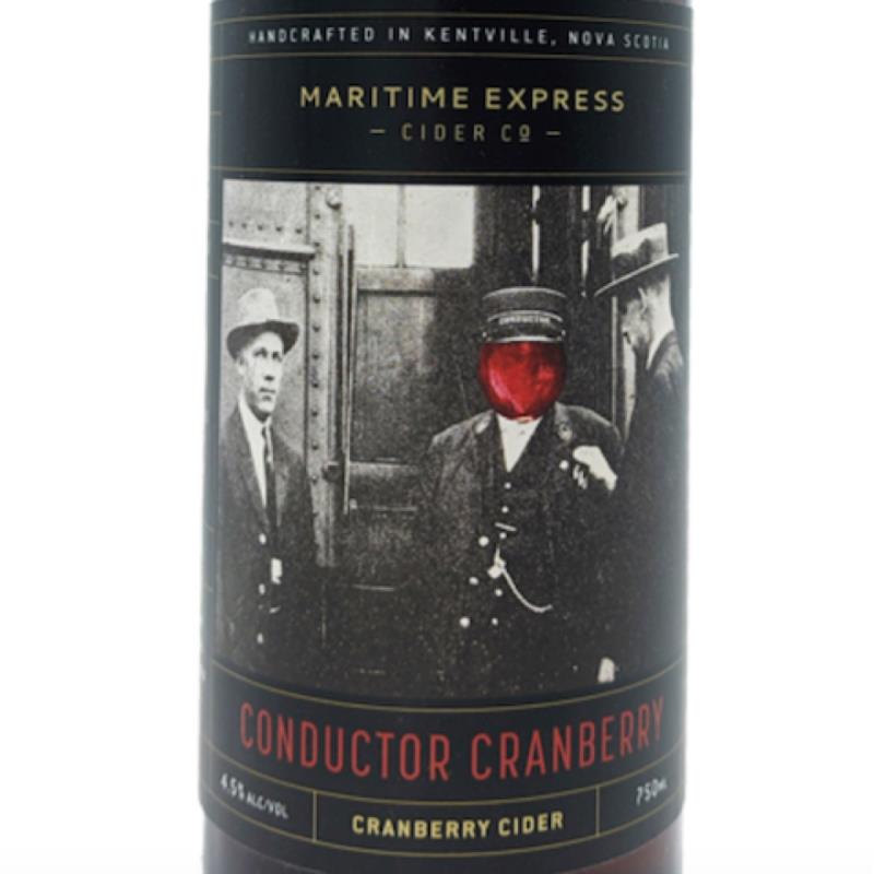 picture of Maritime Express Cider Co. Conductor Cranberry submitted by HRGuy