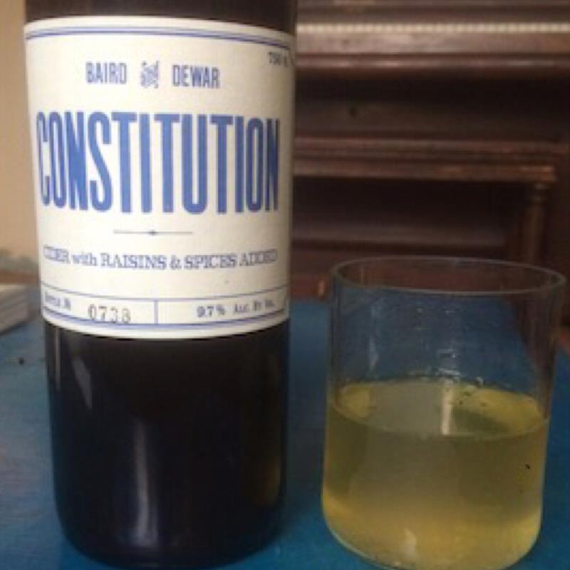 picture of Baird & Dewar Farmhouse Cider Constitution Cider submitted by NED