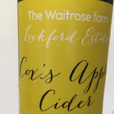 picture of The Waitrose & Partners Farm Cox's Apple Cider 2016 submitted by OxfordFarmhouse