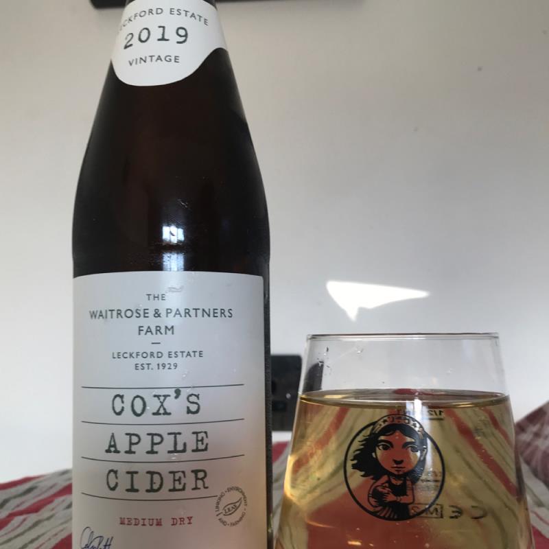 picture of The Waitrose & Partners Farm Cox’s Apple Cider 2019 submitted by Judge