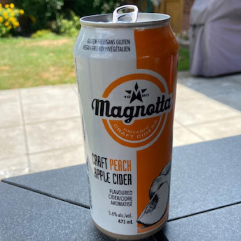 picture of Magnotta Craft Peach Apple Cider submitted by AllisonE