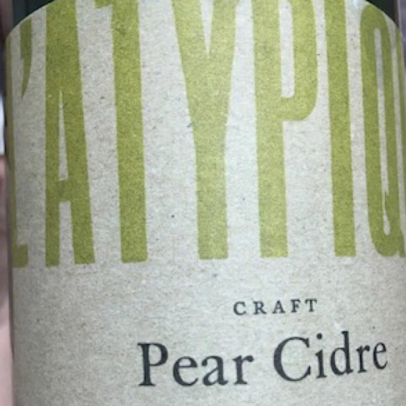 picture of L’Atypique Craft Pear Cidre submitted by Joejelly