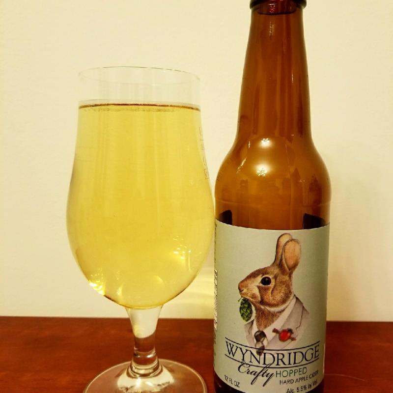 picture of Wyndridge Farm Cidery Crafty Hopped submitted by CiderTable