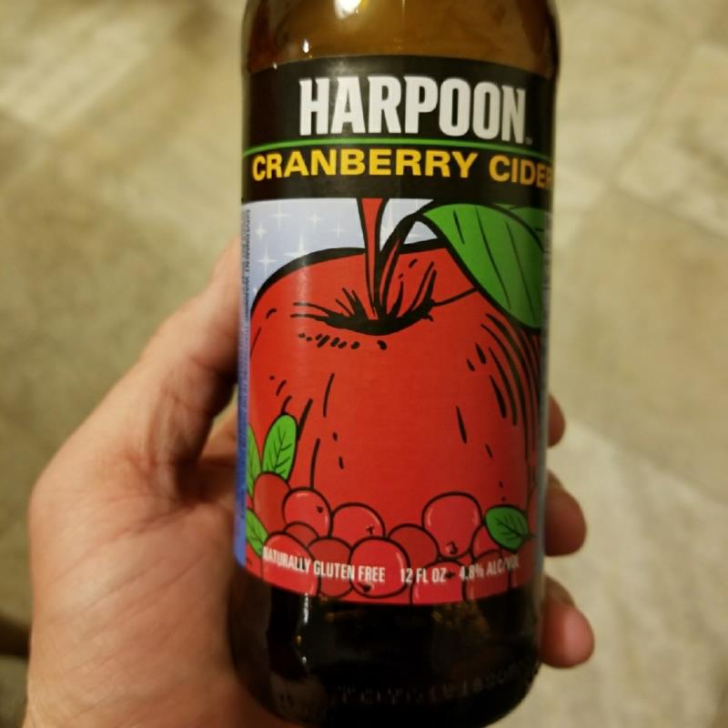 picture of Harpoon Cranberry Cider submitted by CiderTable