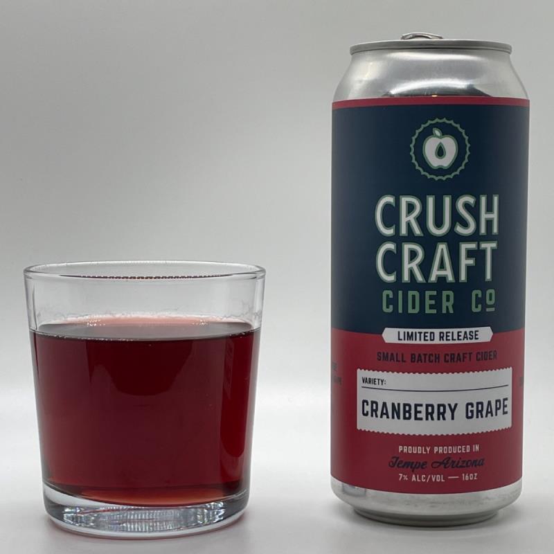 picture of Crush Craft Cider Co. Cranberry Grape submitted by PricklyCider