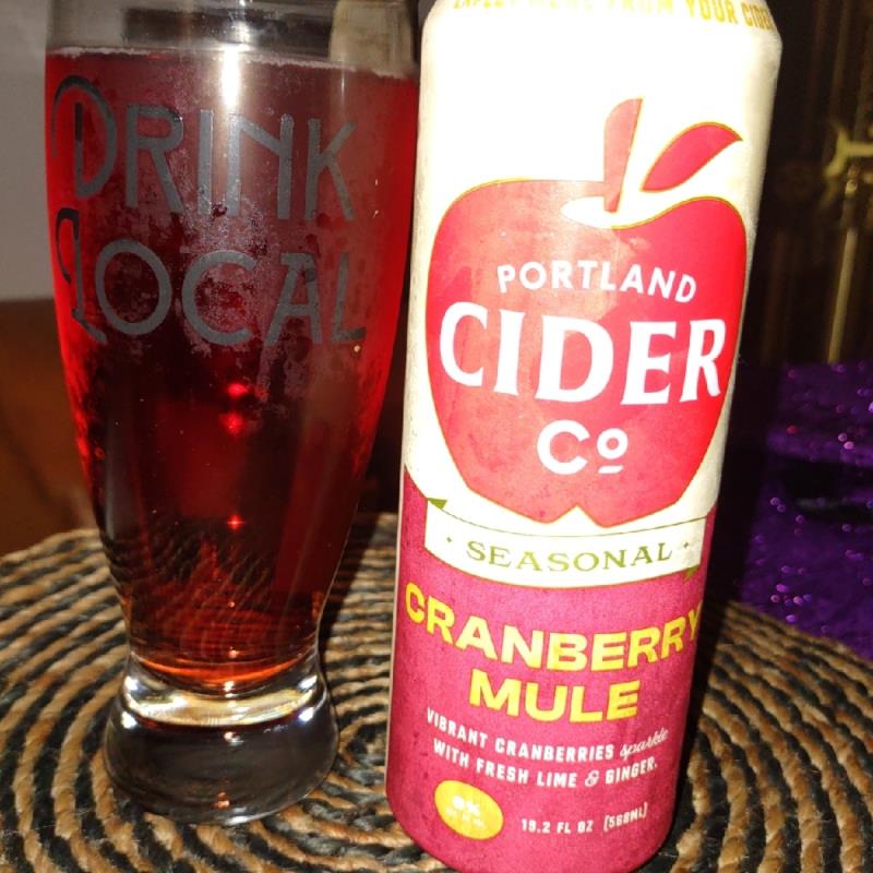 picture of Portland Cider Co. Cranberry Mule submitted by MoJo