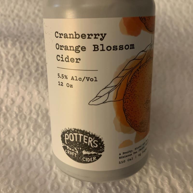 picture of Potter's Craft Cider Cranberry Orange Blossom submitted by JemStar