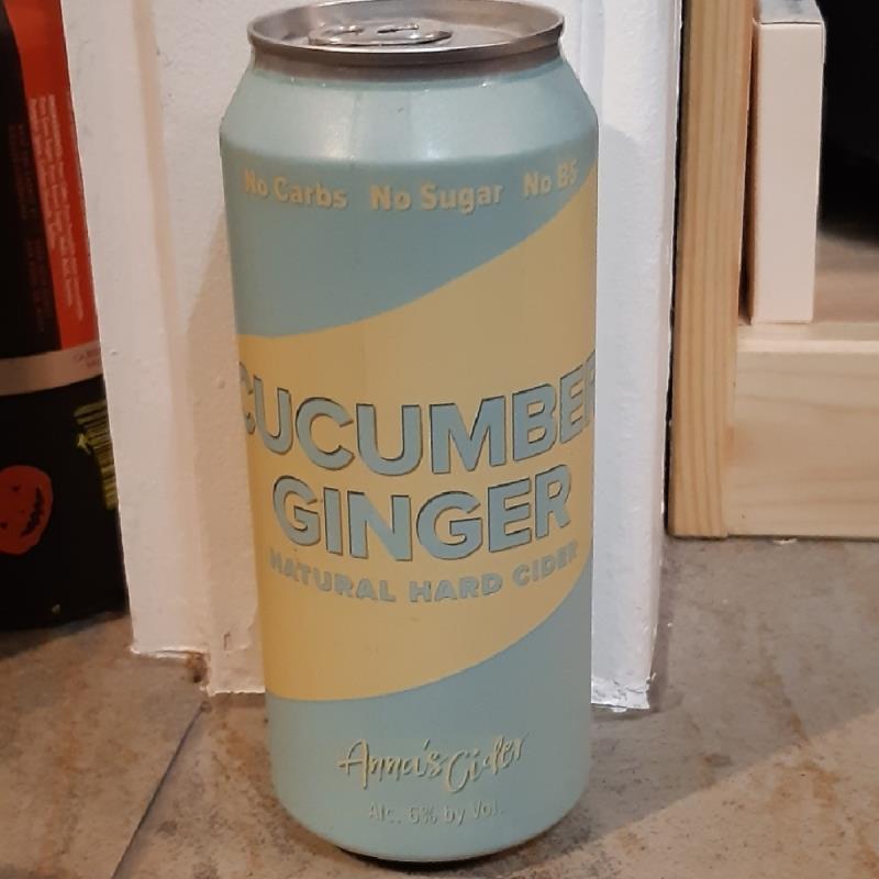 picture of Anna's cider Cucumber Ginger submitted by timforeman